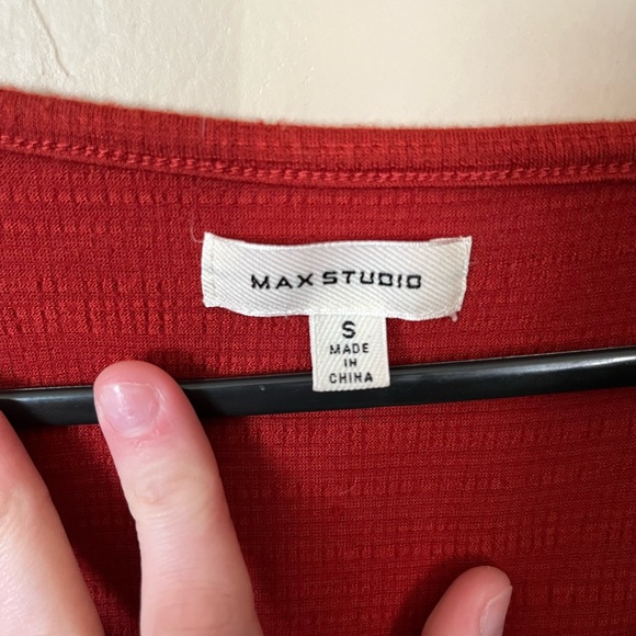 Flowy Max Studio Orange Sundress - Size Small/Medium - Picture 3 of 3